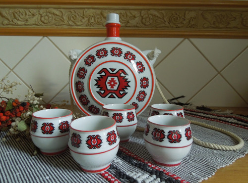 Retro likérový set