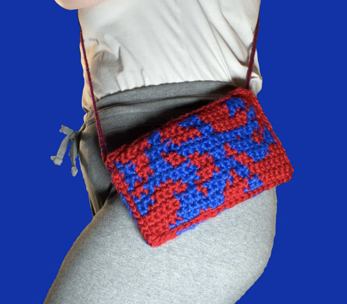 PDF návod na háčkovanou crossbody kabelku