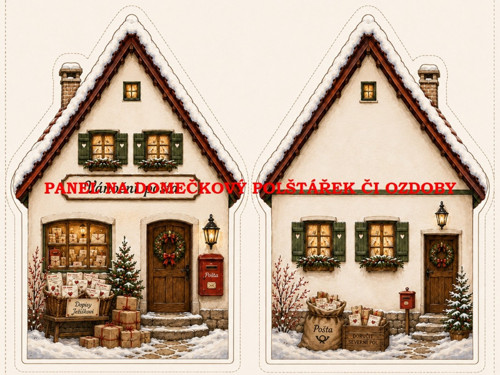 Bavlněný panel 7,5x10 cm - skladem — foto 1