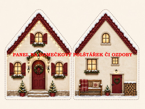 Bavlněný panel 7,5x10 cm - skladem — foto 1