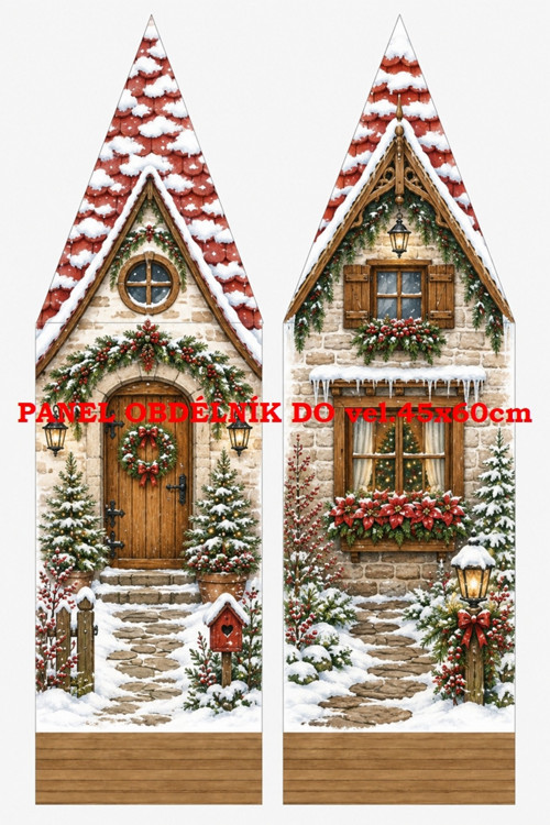 Bavlněný panel 7x10 cm - skladem — foto 1