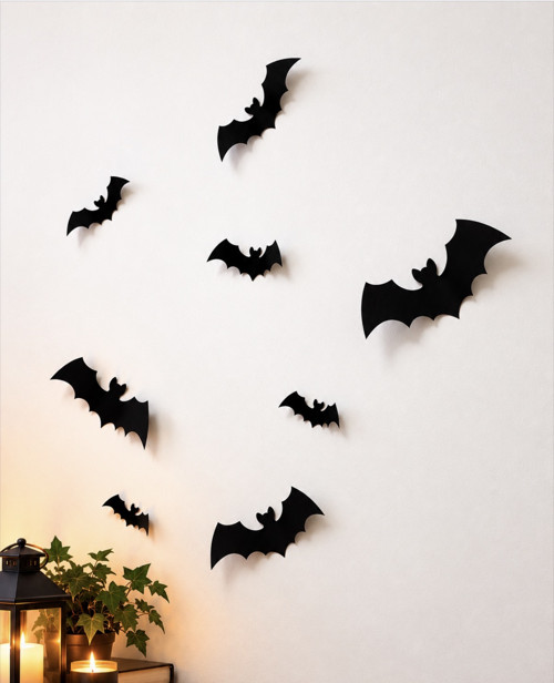 Netopýři halloween 50 ks