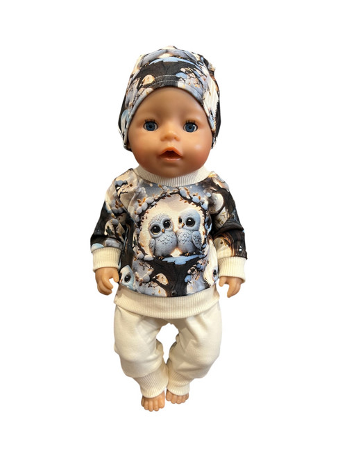 Oblečko pre Baby Born 43 cm - sova