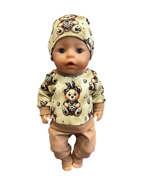 Oblečko pre Baby Born 43 cm - macko