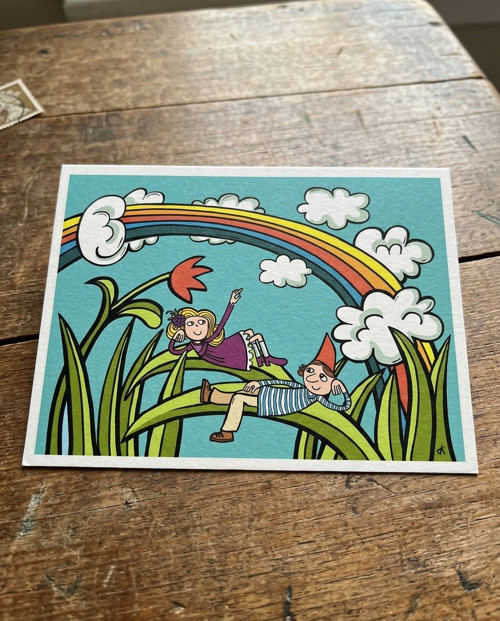 POHLEDNICE k Pohádkám z lesa