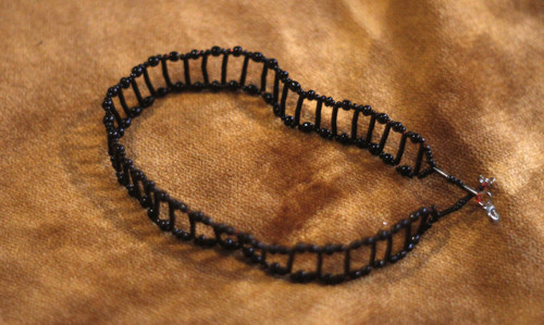 Černý choker