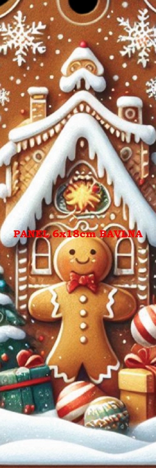 Kočárkovina panel 6x18 cm skladem — foto 1