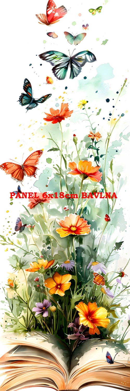 Kočárkovina panel 6x18 cm skladem — foto 1