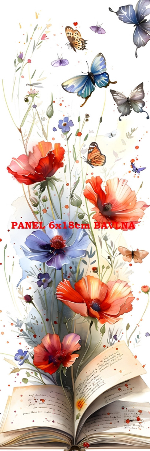 Kočárkovina panel 6x18 cm skladem