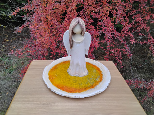 Andělský svícen,adventní svícen