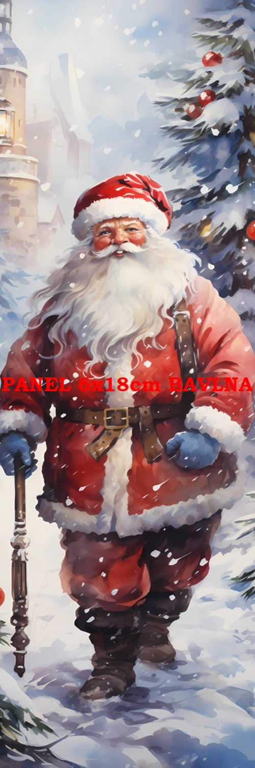 Bavlněný panel 6x18 cm - skladem — foto 1