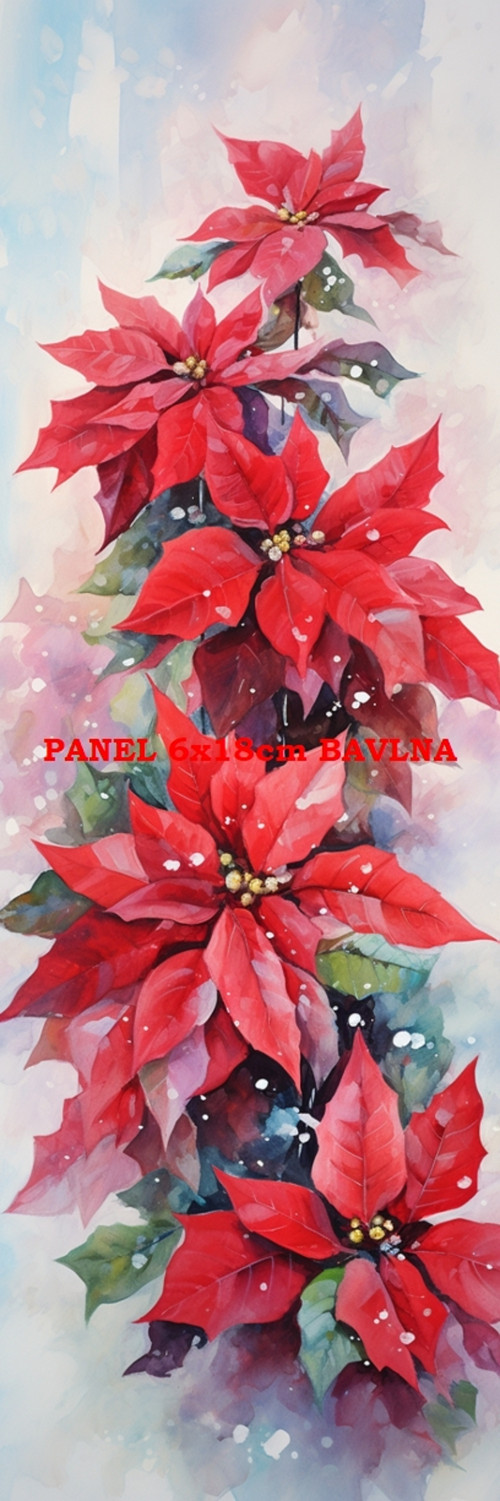 Bavlněný panel 6x18 cm - skladem — foto 1