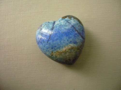 Srdíčko - lapis lazuli 25 mm, č.11