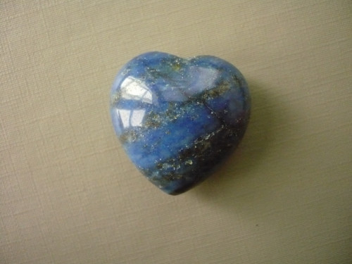 Srdíčko - lapis lazuli 25 mm, č.18
