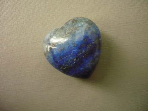 Srdíčko - lapis lazuli 25 mm, č.21