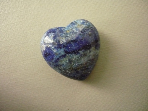 Srdíčko - lapis lazuli 25 mm, č.22