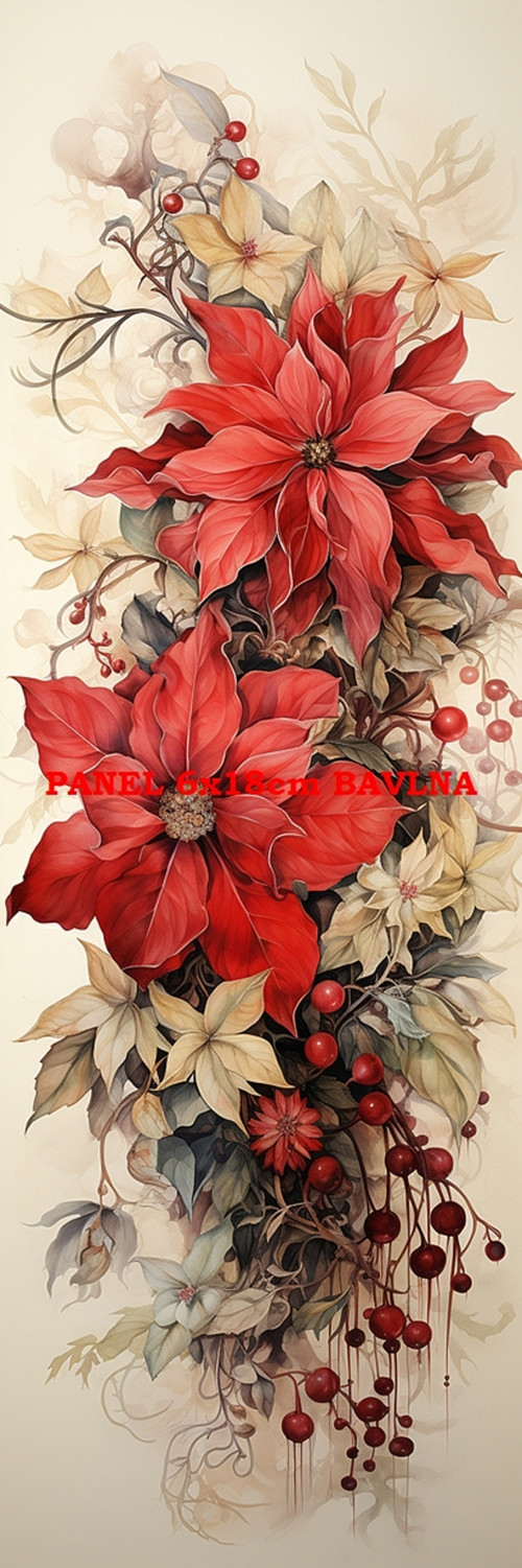 Bavlněný panel 6x18 cm - skladem — foto 1