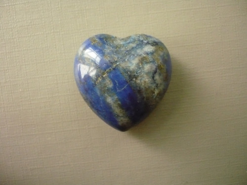 Srdíčko - lapis lazuli 25 mm, č.24