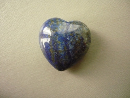 Srdíčko - lapis lazuli 25 mm, č.28 — foto 1