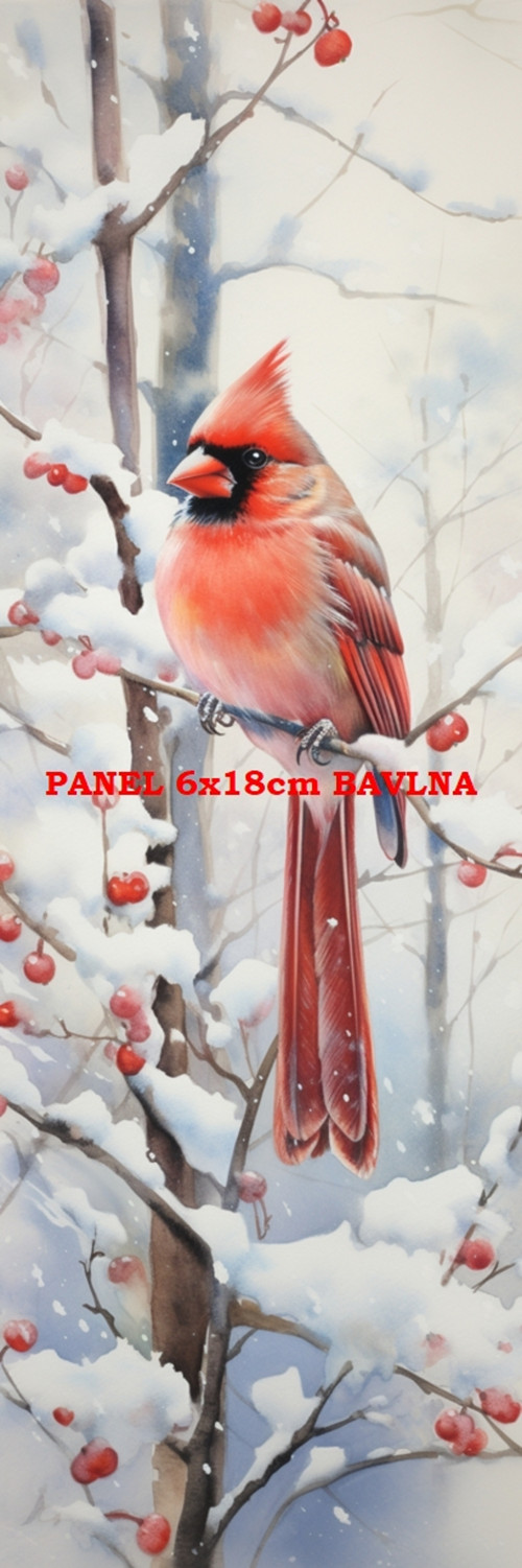 Bavlněný panel 6x18 cm - skladem — foto 1