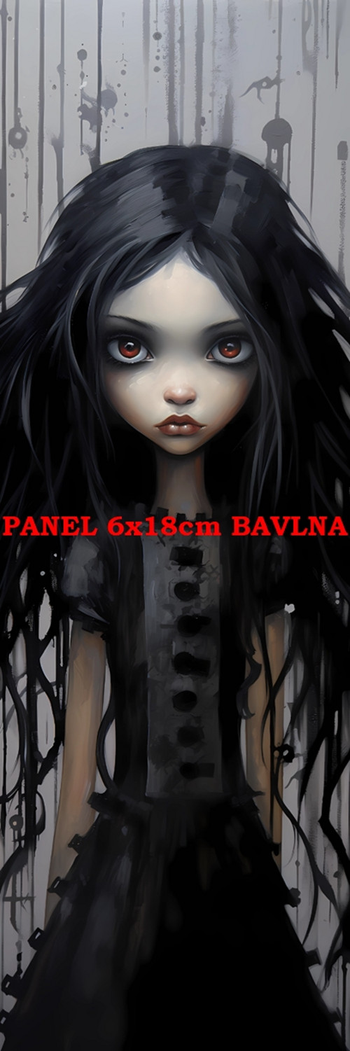 Bavlněný panel 6x18 cm - skladem — foto 1