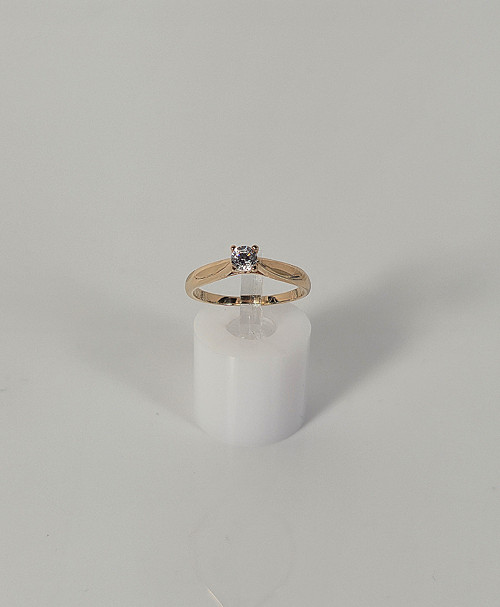 Zásnubní prsten 003 Zirkon — foto 1