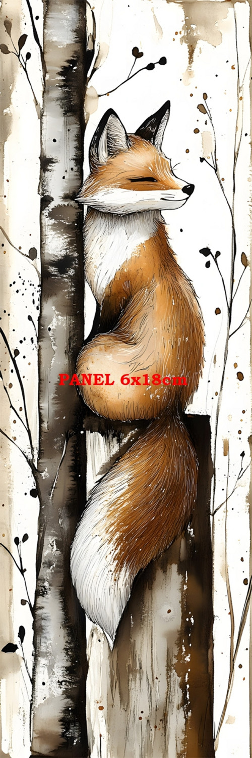 Bavlněný panel 6x18 cm - skladem