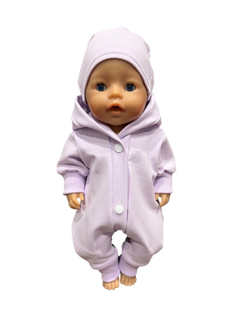 Overal pro BABY BORN - 43 cm, lila