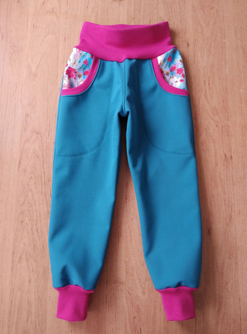 Softshelky s fleesem