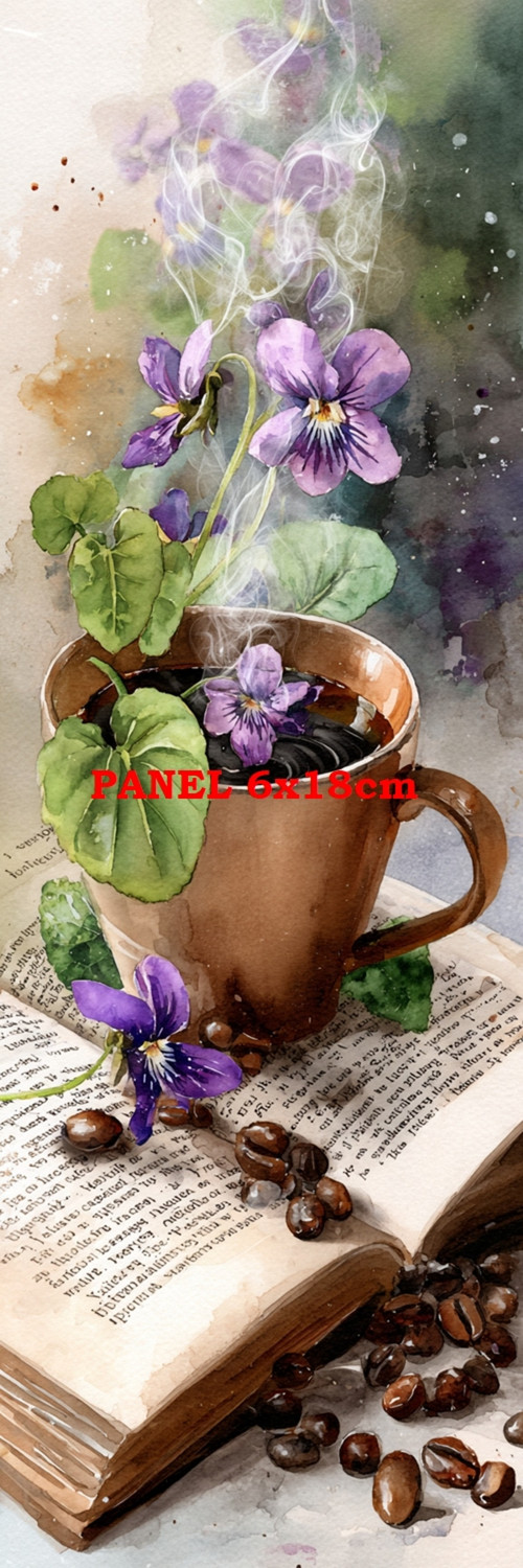 Bavlněný panel 6x18 cm - skladem — foto 1