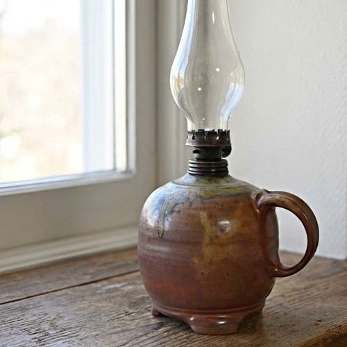 Zemitá | malá petrolejová lampa