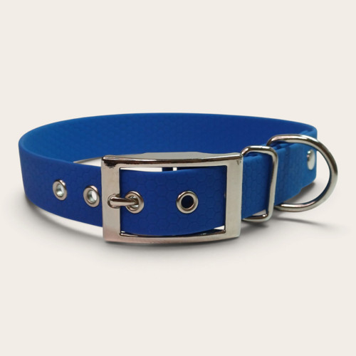 Obojek XL – Charlie blue hexa