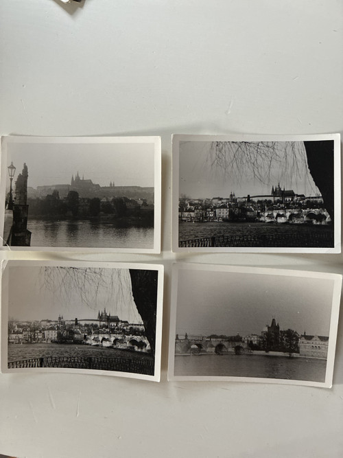 4 fotografie z Prahy