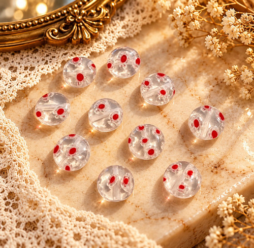 20x placičky millefiori 10mm
