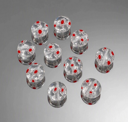 20x placičky millefiori 10mm — foto 1