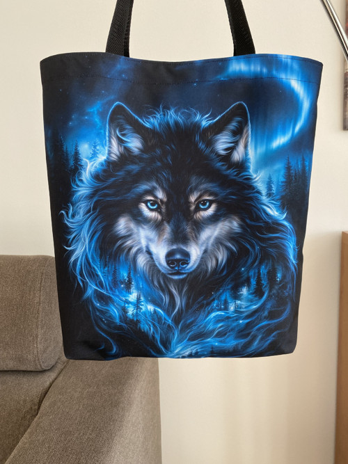 Nepromok.taška přes rameno XL - Vlk