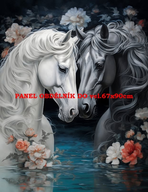 Bavlněný panel 19x25 cm - skladem