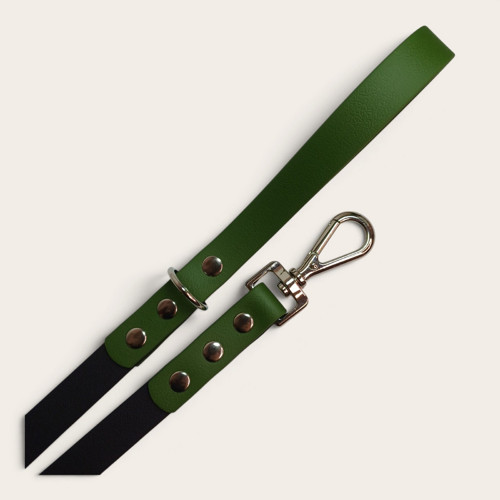 Vodítko M black dark green — foto 1