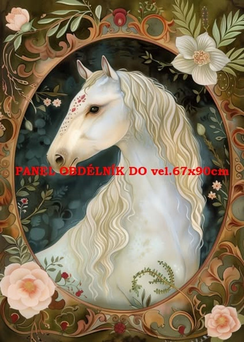 Bavlněný panel 18x25 cm - skladem — foto 1