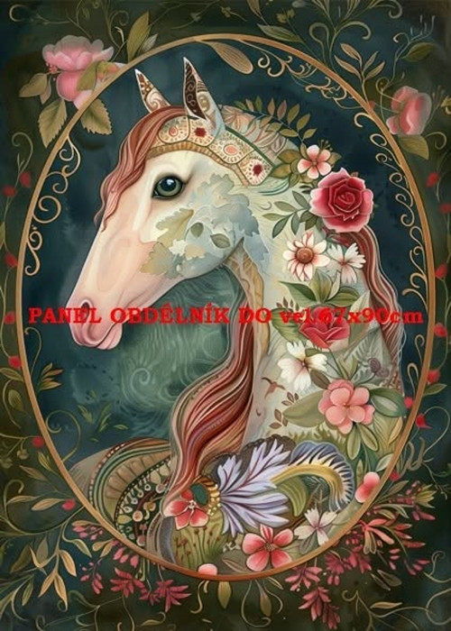 Bavlněný panel 18x25 cm - skladem — foto 1