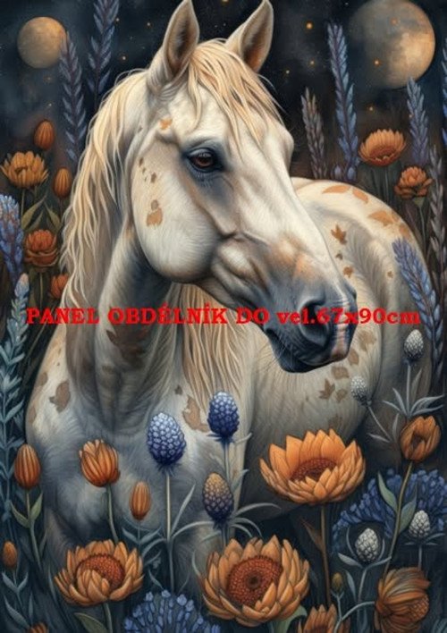 Bavlněný panel 18x25 cm - skladem — foto 1
