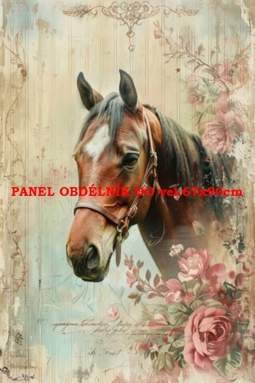 Bavlněný panel 17x25 cm - skladem — foto 1