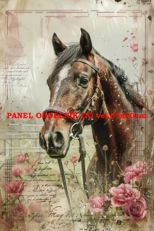 Bavlněný panel 17x25 cm - skladem
