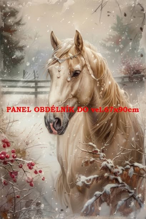 Bavlněný panel 17x25 cm - skladem — foto 1
