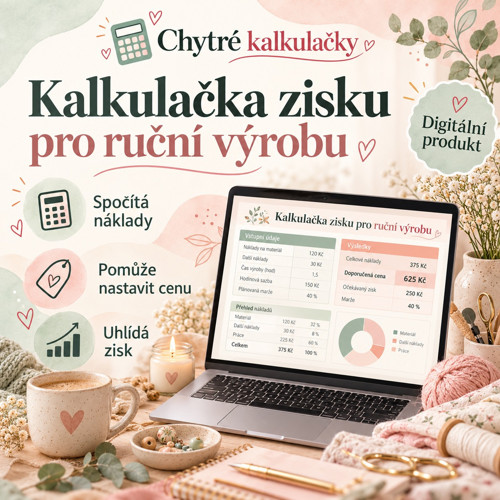 Kalkulačka zisku pro ruční výrobu
