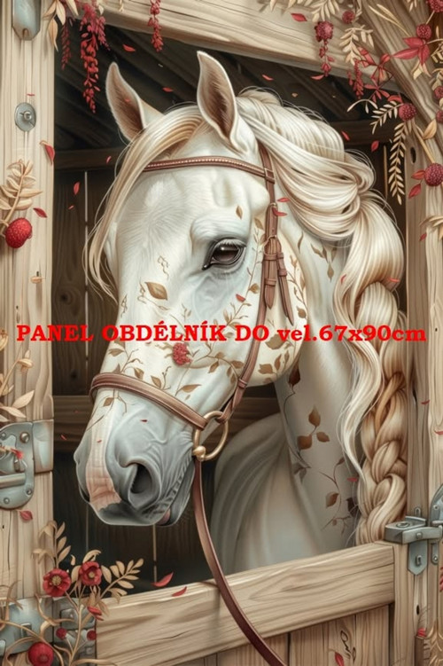 Bavlněný panel 7x10 cm - skladem — foto 1