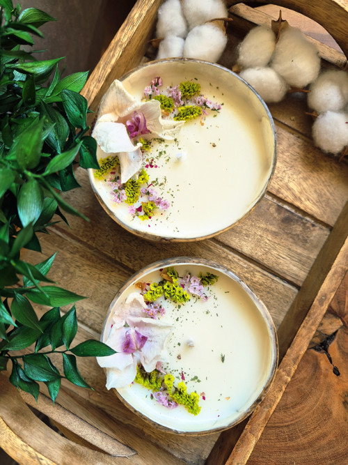 Botanická svíčka v KOKOSU - "Tropická zahrada"