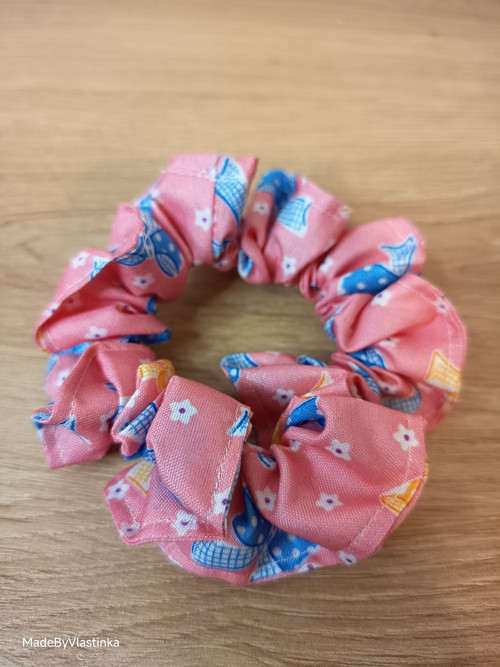 Scrunchie gumička do vlasů — foto 1