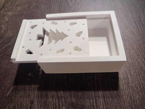 Kamenná krabička na drobnosti - 8,5x10,5x3,5 cm