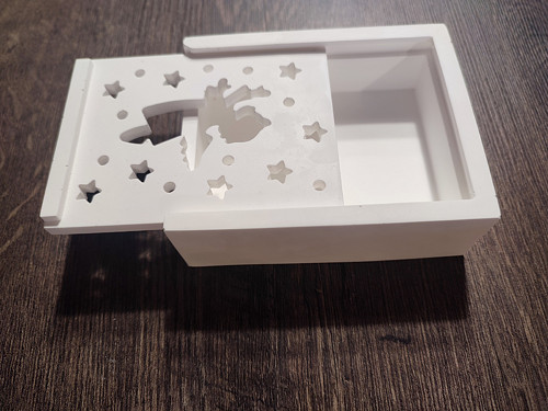Kamenná krabička na drobnosti - 8,5x10,5x3,5 cm